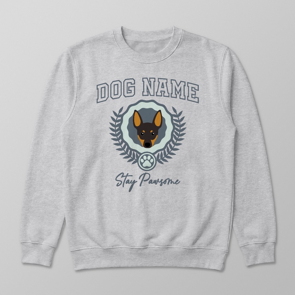 Stay Pawsome: Personalized {breedFullName} Sweatshirt
