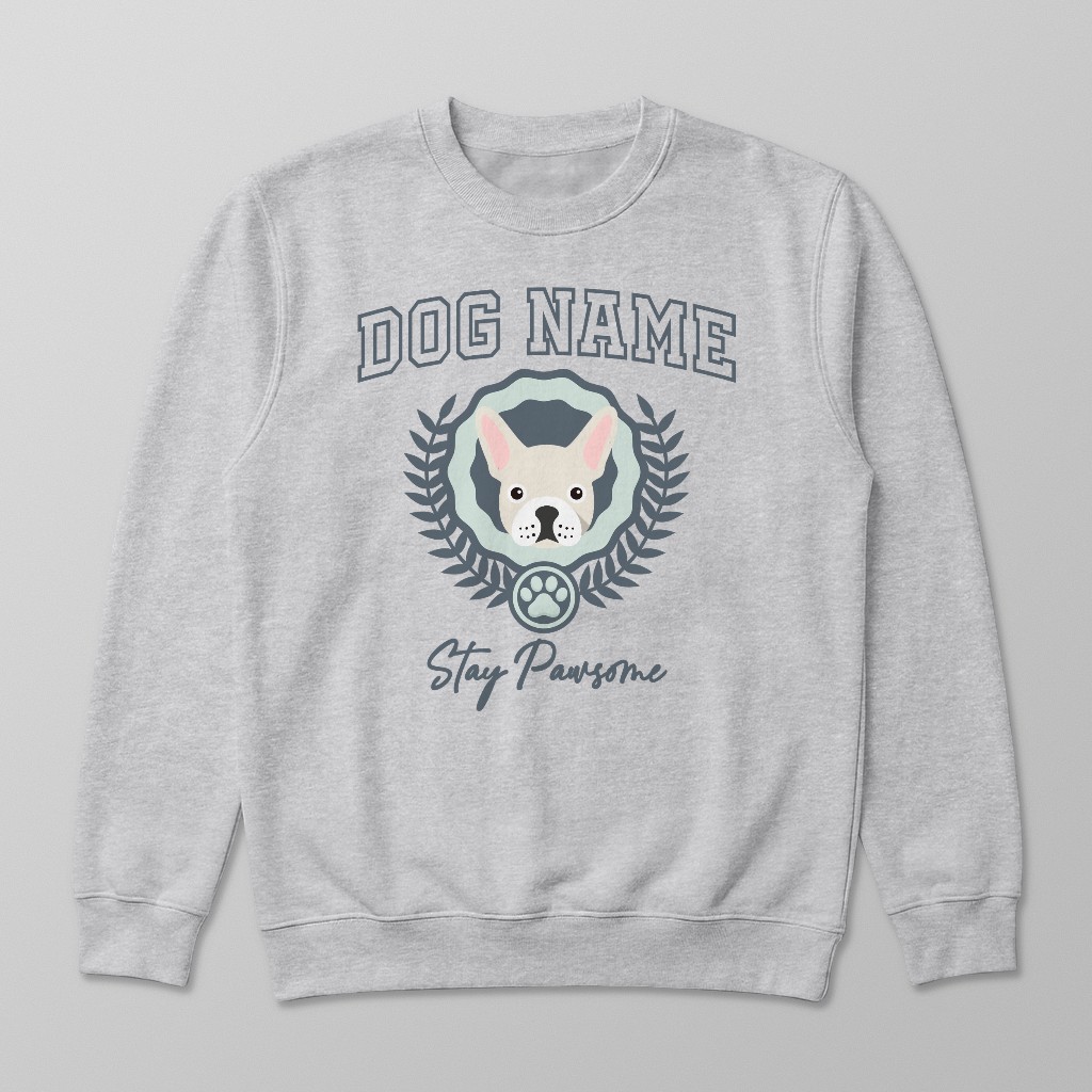 Stay Pawsome: Personalised {breedFullName} Sweatshirt