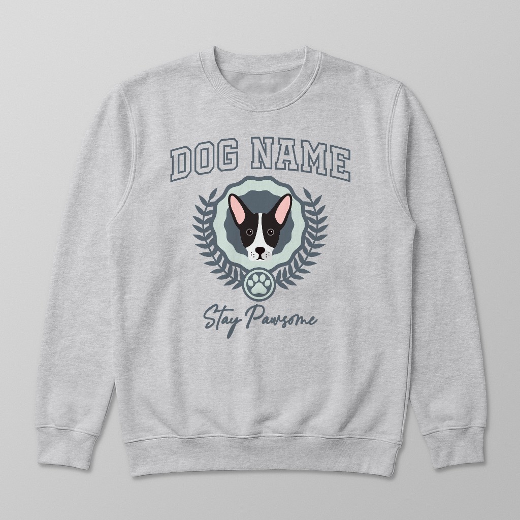 Stay Pawsome: Personalized {breedFullName} Sweatshirt