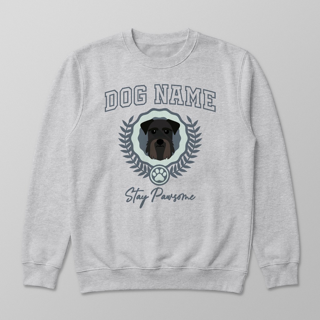 Stay Pawsome: Personalized {breedFullName} Sweatshirt