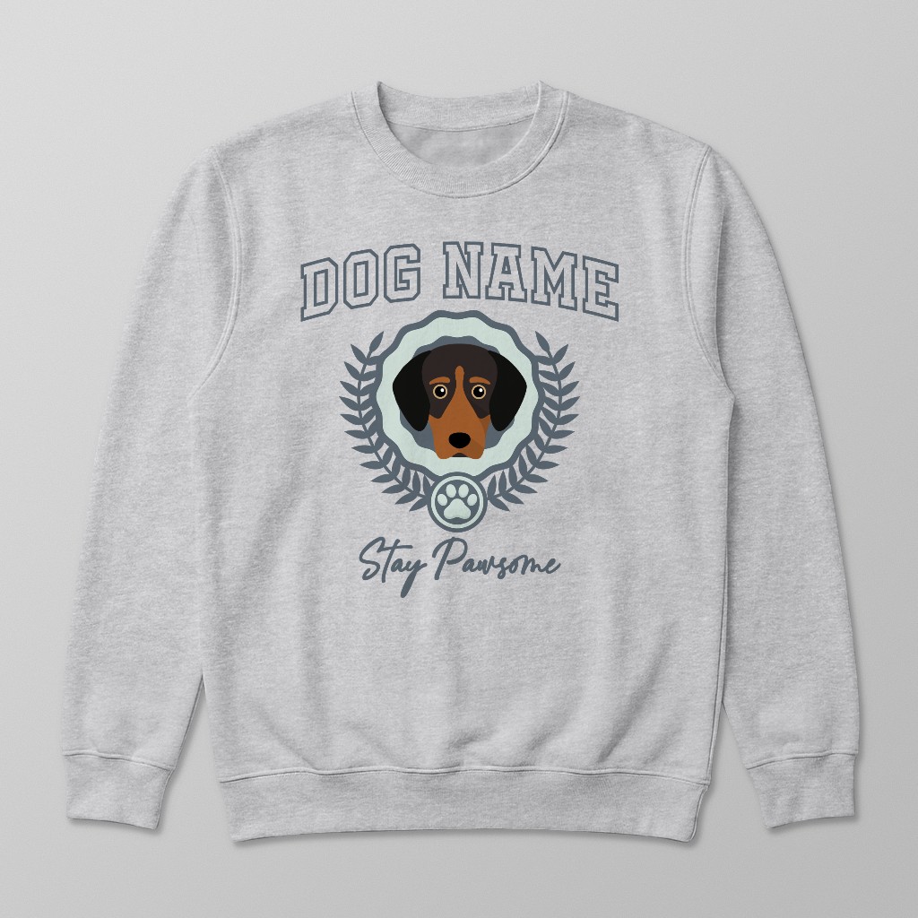 Stay Pawsome: Personalized {breedFullName} Sweatshirt