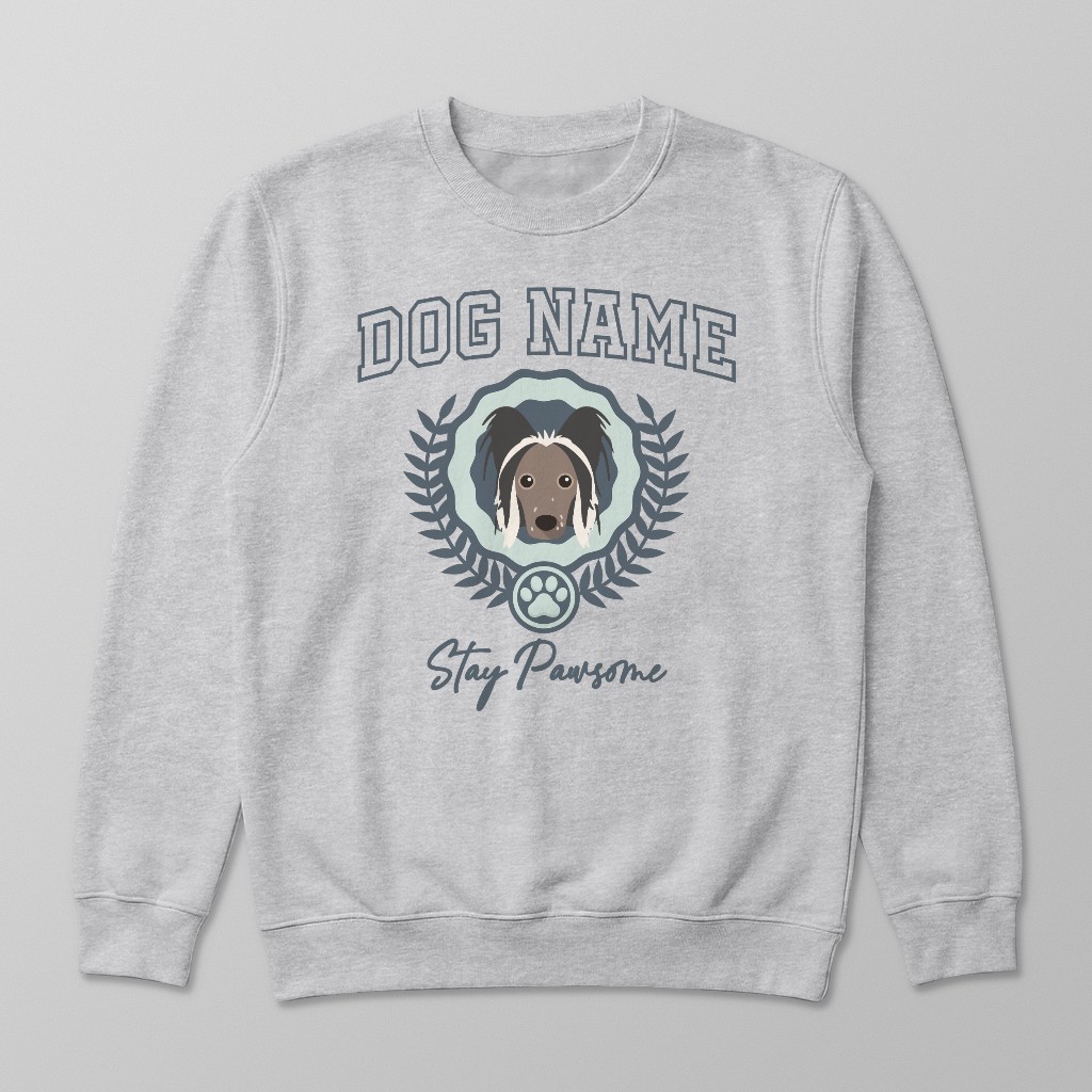 Stay Pawsome: Personalized {breedFullName} Sweatshirt