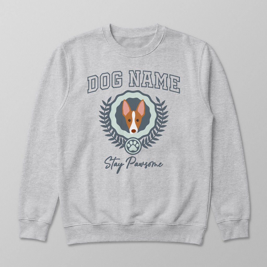 Stay Pawsome: Personalized {breedFullName} Sweatshirt