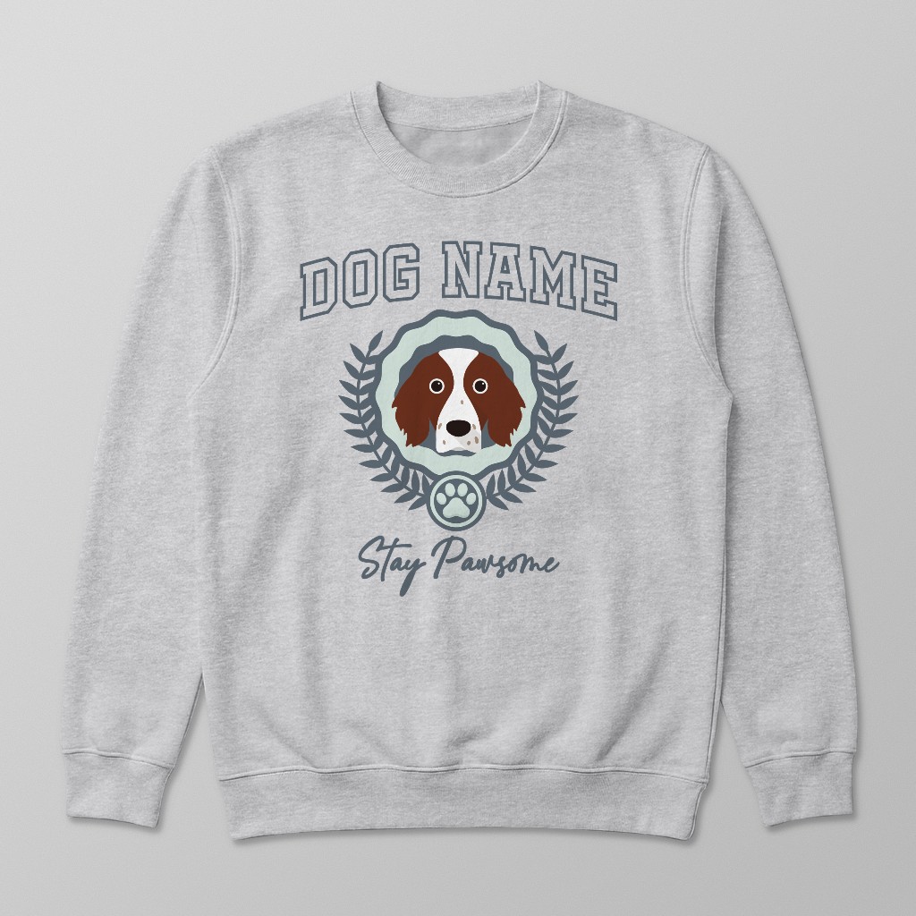 Stay Pawsome: Personalized {breedFullName} Sweatshirt