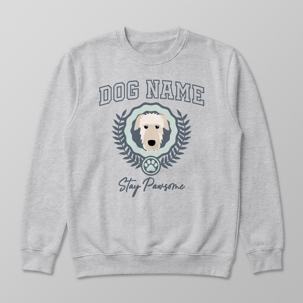 Stay Pawsome: Personalized {breedFullName} Sweatshirt