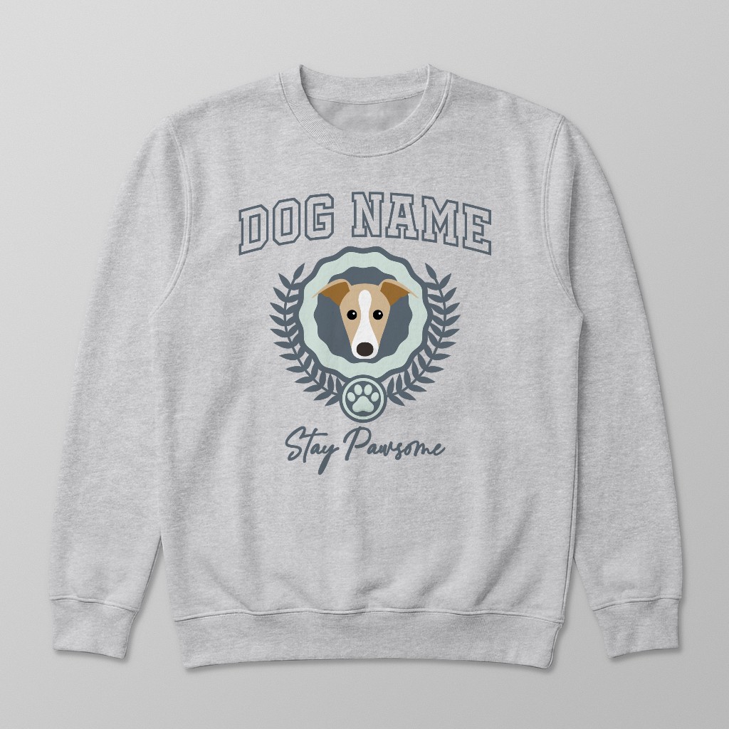 Stay Pawsome: Personalized {breedFullName} Sweatshirt