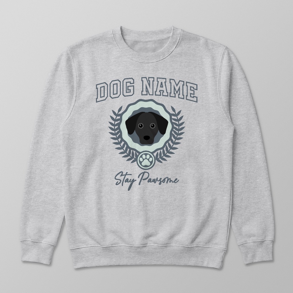 Stay Pawsome: Personalized {breedFullName} Sweatshirt