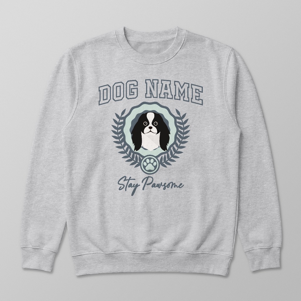 Stay Pawsome: Personalized {breedFullName} Sweatshirt