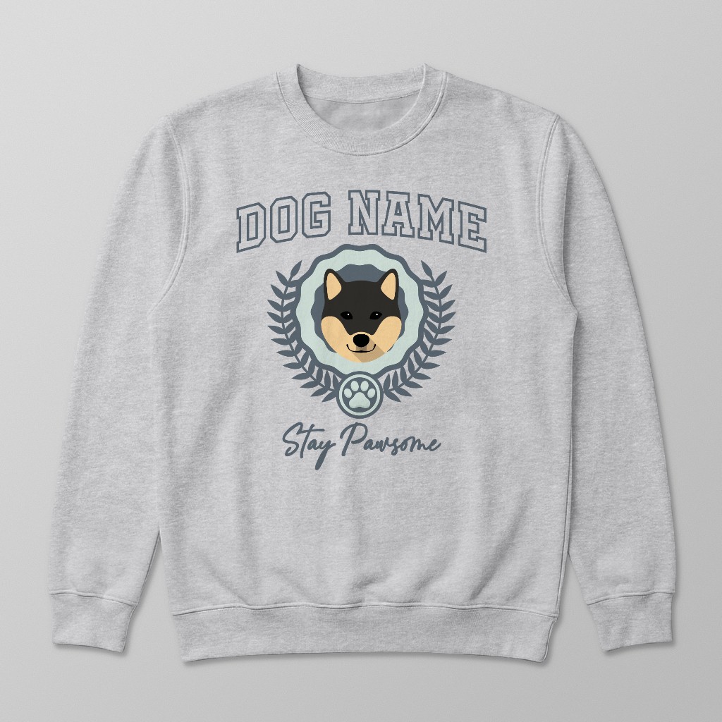Stay Pawsome: Personalized {breedFullName} Sweatshirt