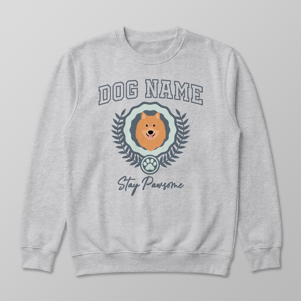 Stay Pawsome: Personalized {breedFullName} Sweatshirt