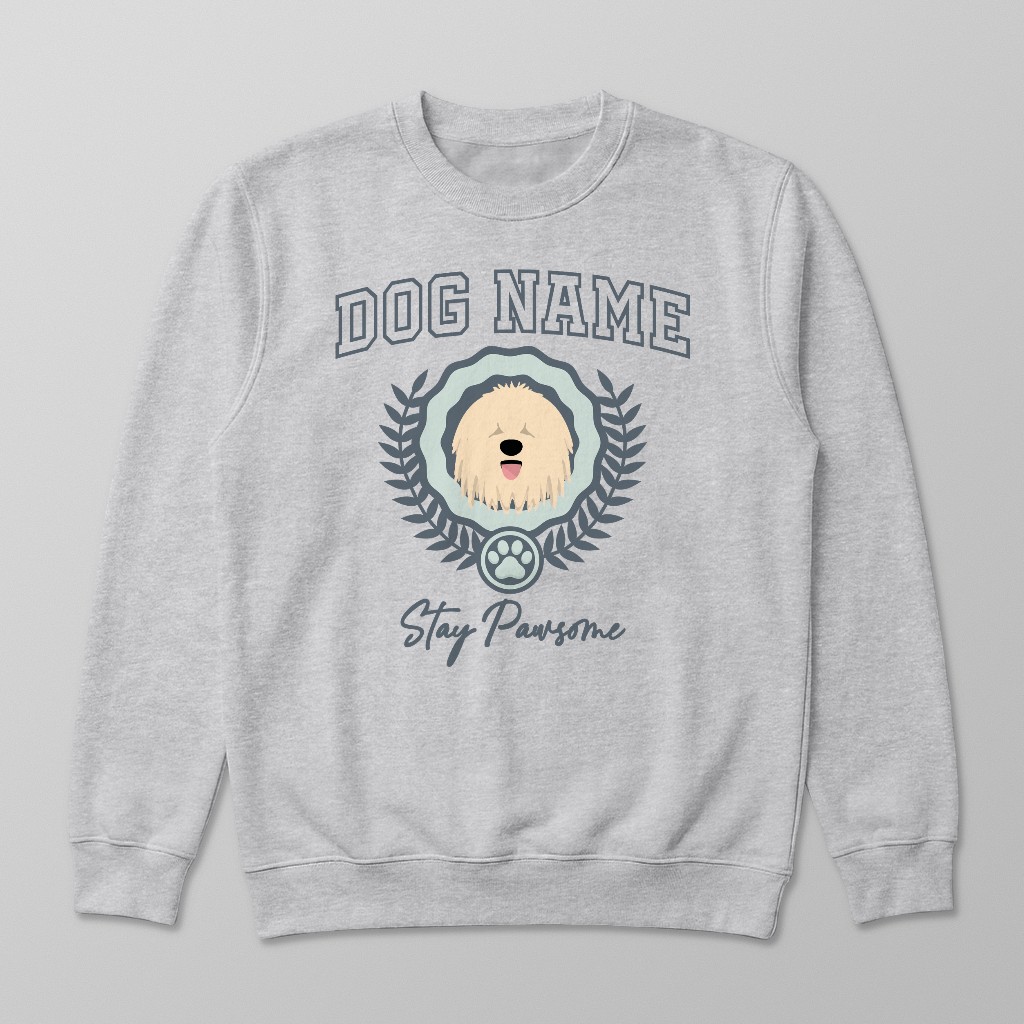 Stay Pawsome: Personalized {breedFullName} Sweatshirt