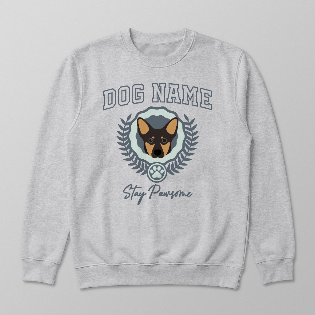 Stay Pawsome: Personalized {breedFullName} Sweatshirt