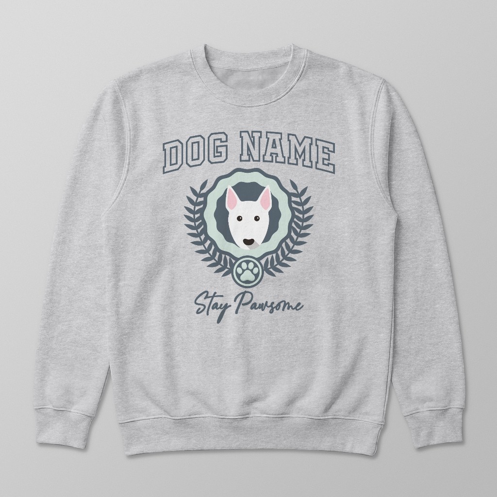 Stay Pawsome: Personalized {breedFullName} Sweatshirt