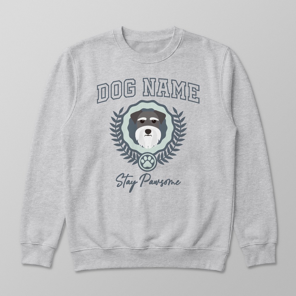 Stay Pawsome: Personalized {breedFullName} Sweatshirt