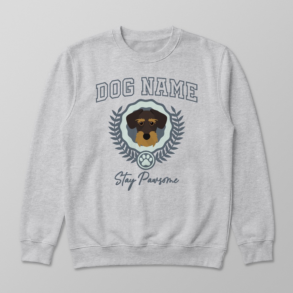 Stay Pawsome: Personalized {breedFullName} Sweatshirt