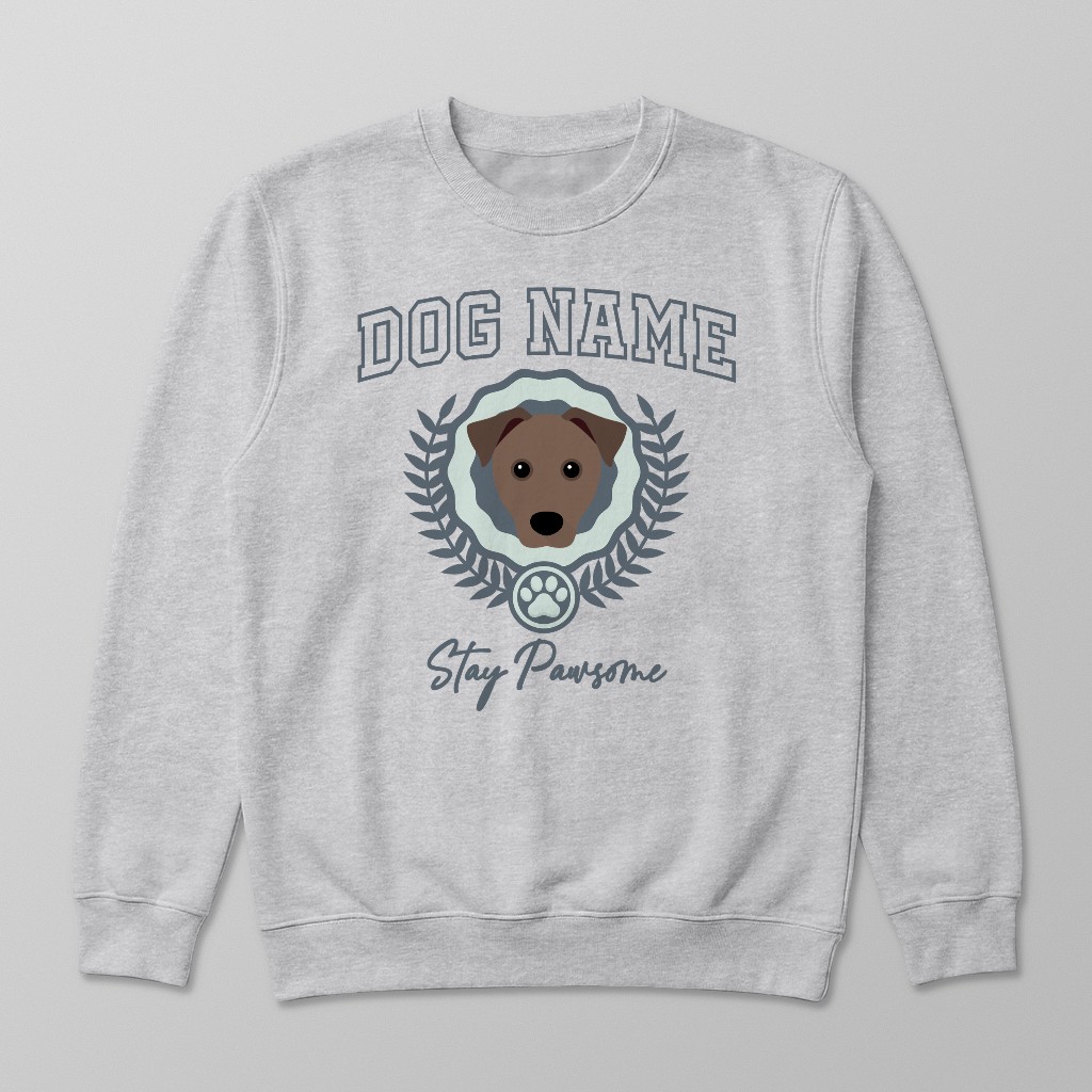 Stay Pawsome: Personalized {breedFullName} Sweatshirt