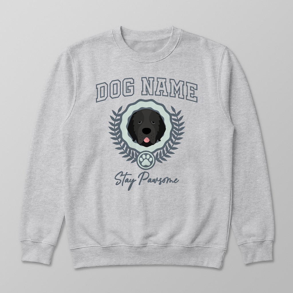 Stay Pawsome: Personalized {breedFullName} Sweatshirt