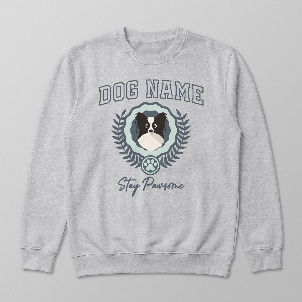 Stay Pawsome: Personalized {breedFullName} Sweatshirt