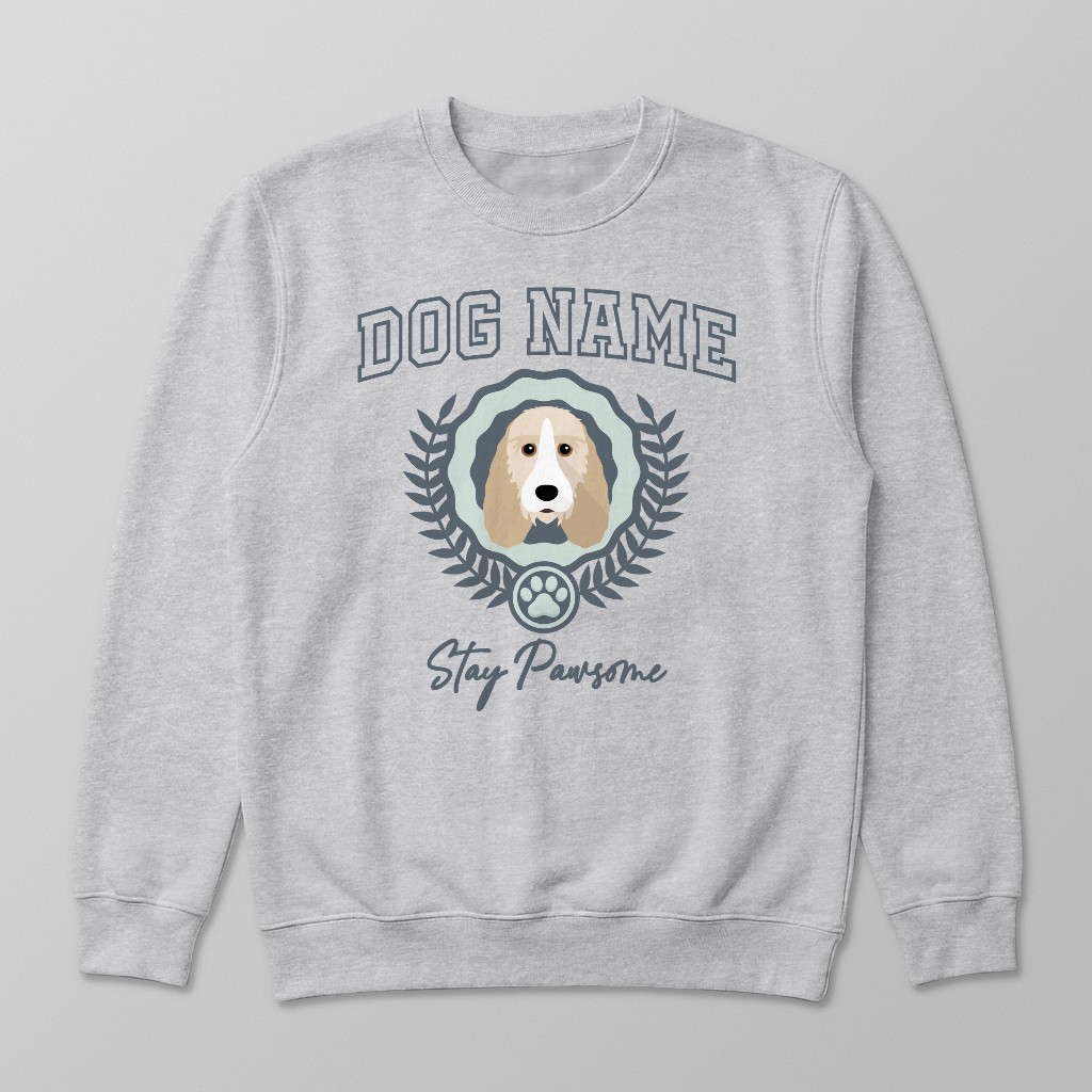 Stay Pawsome: Personalized {breedFullName} Sweatshirt