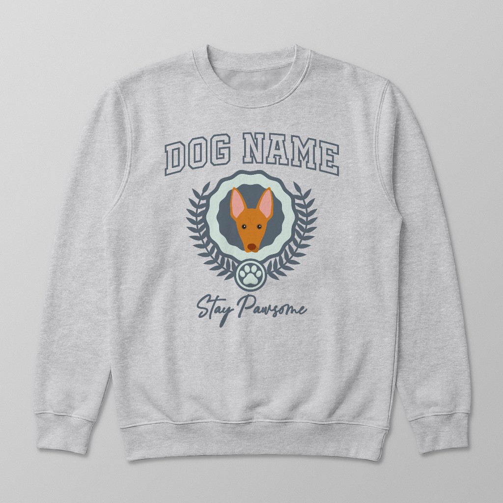 Stay Pawsome: Personalized {breedFullName} Sweatshirt