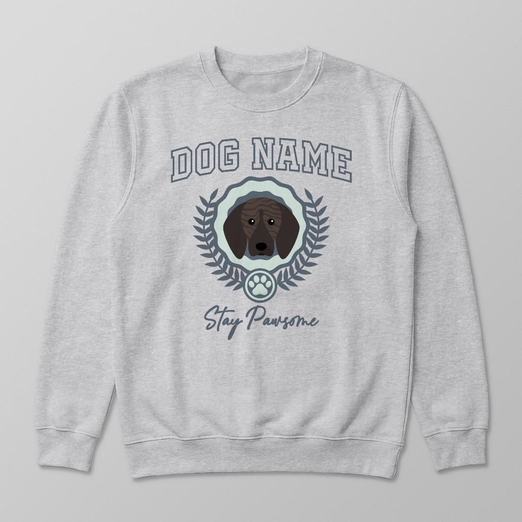 Stay Pawsome: Personalized {breedFullName} Sweatshirt