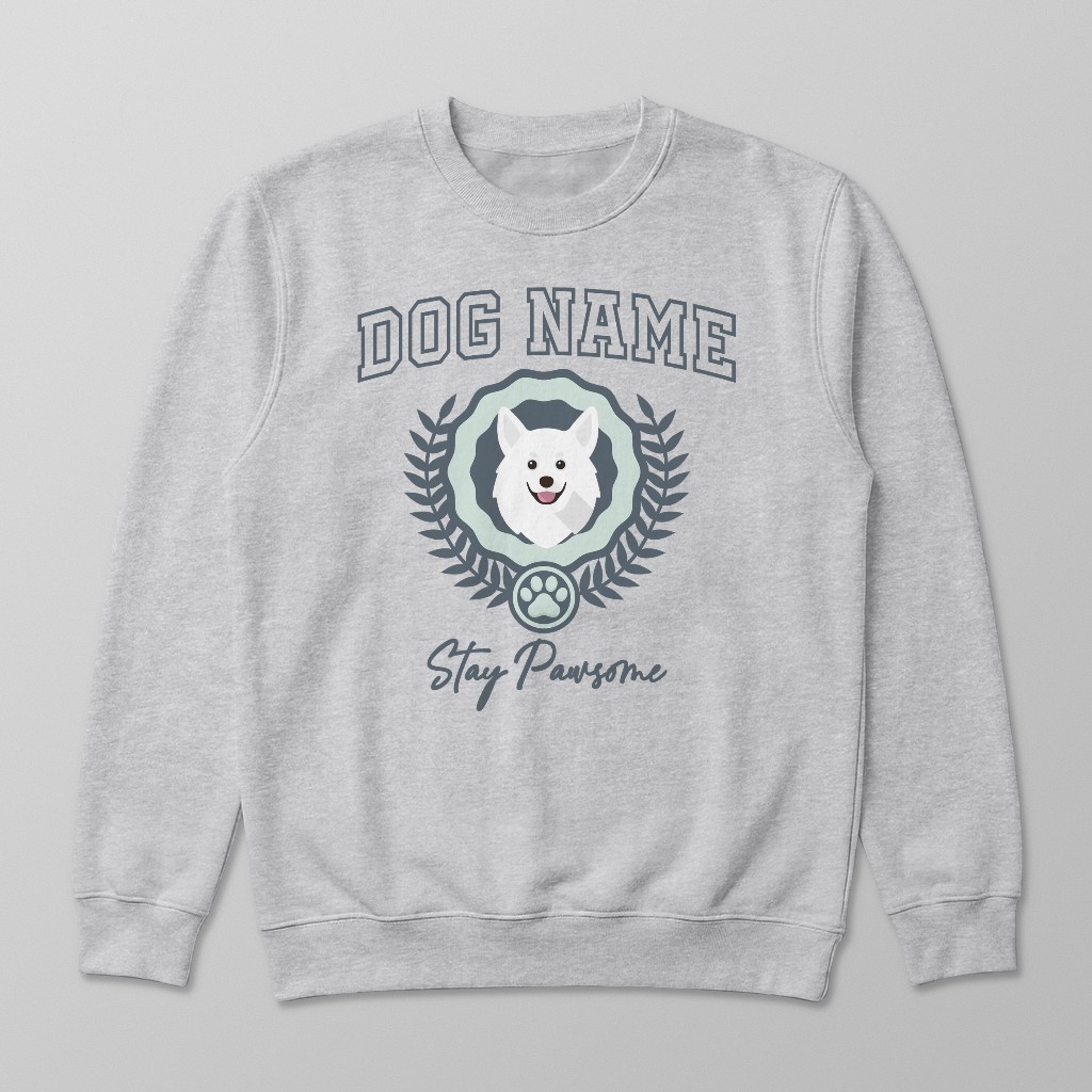 Stay Pawsome: Personalized {breedFullName} Sweatshirt