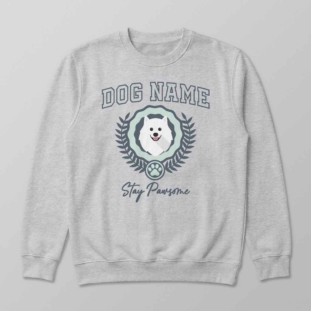 Stay Pawsome: Personalized {breedFullName} Sweatshirt