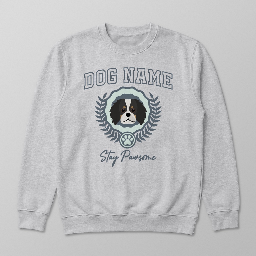 Stay Pawsome: Personalized {breedFullName} Sweatshirt