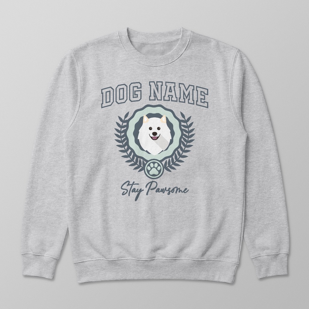 Stay Pawsome: Personalized {breedFullName} Sweatshirt