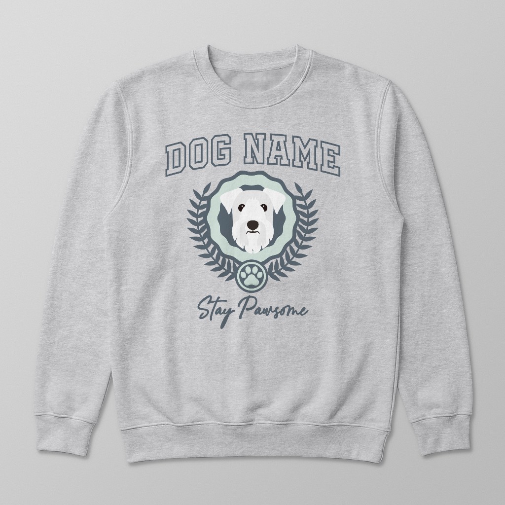 Stay Pawsome: Personalized {breedFullName} Sweatshirt