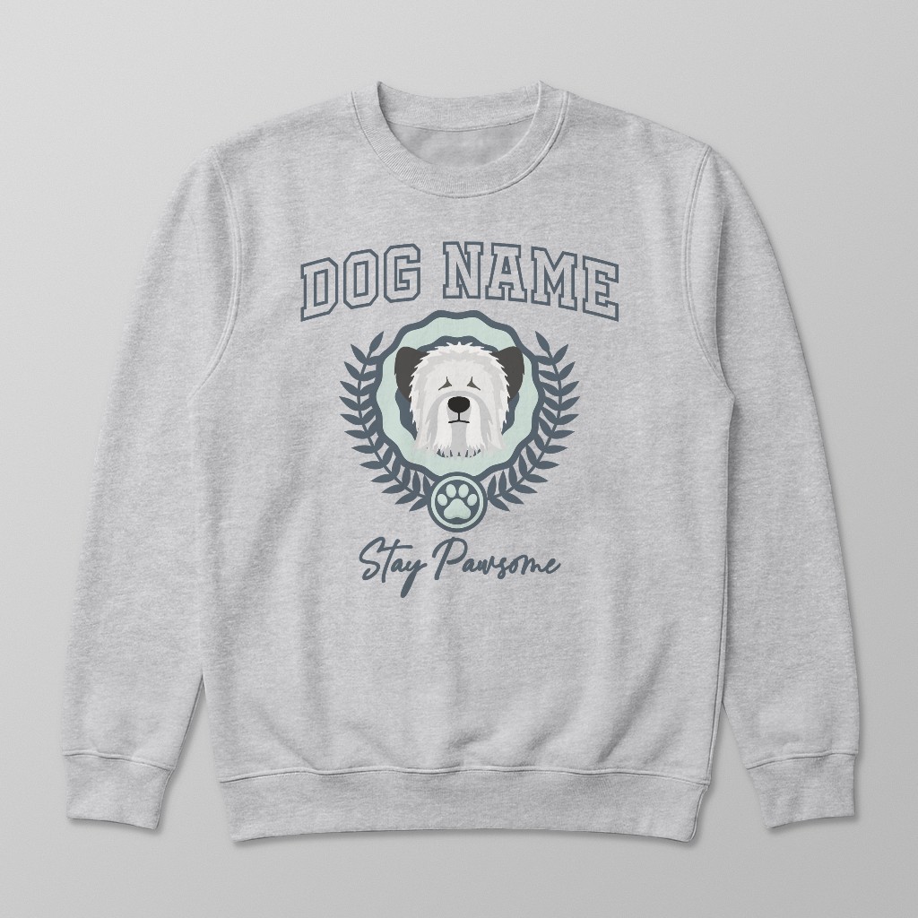 Stay Pawsome: Personalized {breedFullName} Sweatshirt
