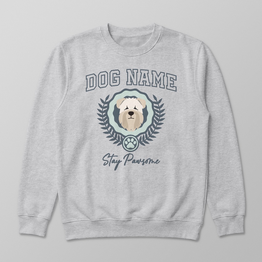 Stay Pawsome: Personalized {breedFullName} Sweatshirt