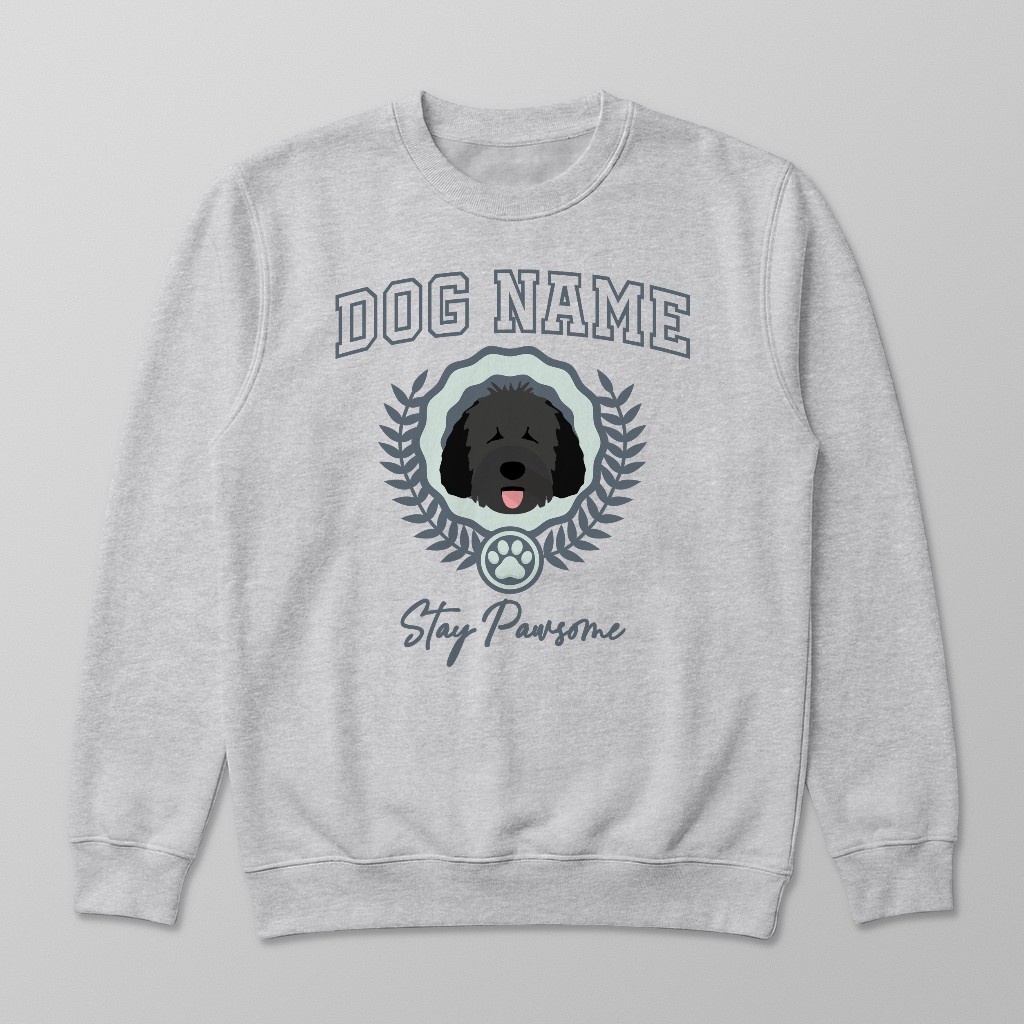 Stay Pawsome: Personalized {breedFullName} Sweatshirt