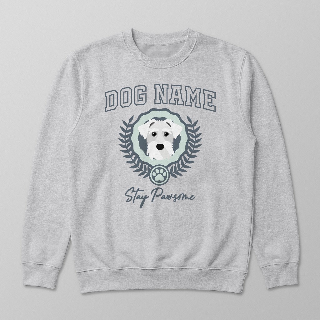 Stay Pawsome: Personalized {breedFullName} Sweatshirt