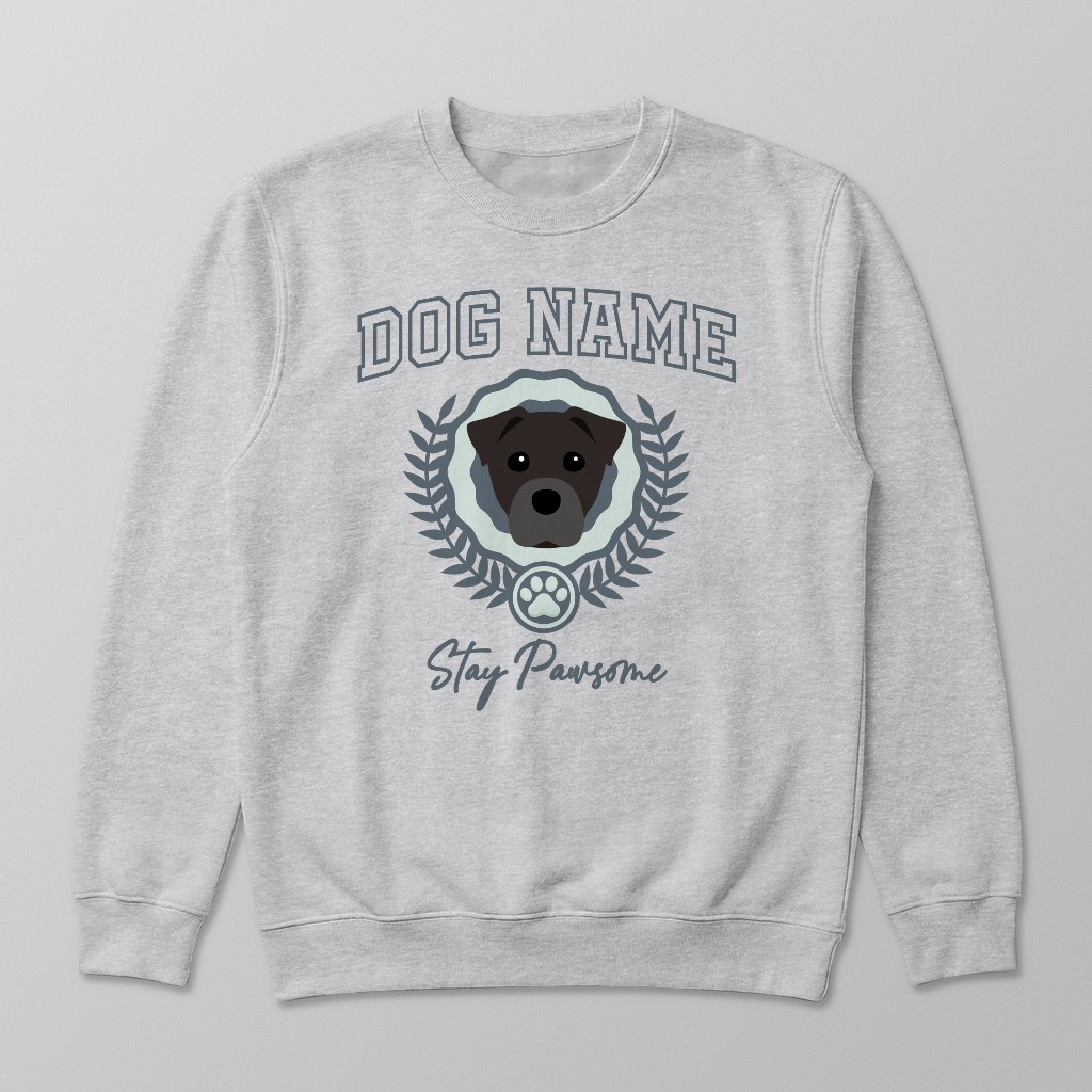 Stay Pawsome: Personalized {breedFullName} Sweatshirt