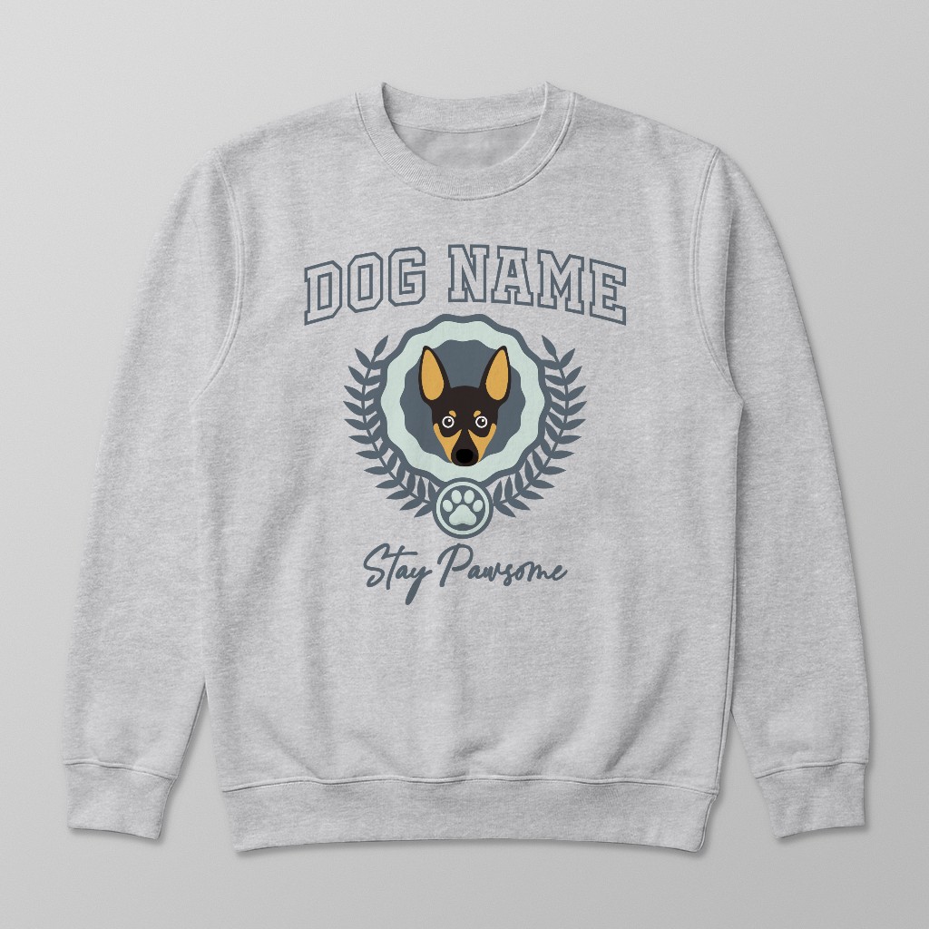 Stay Pawsome: Personalized {breedFullName} Sweatshirt