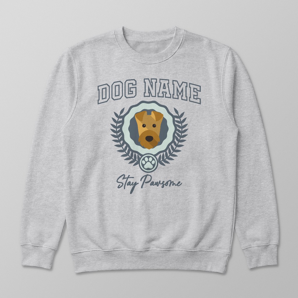 Stay Pawsome: Personalised {breedFullName} Sweatshirt