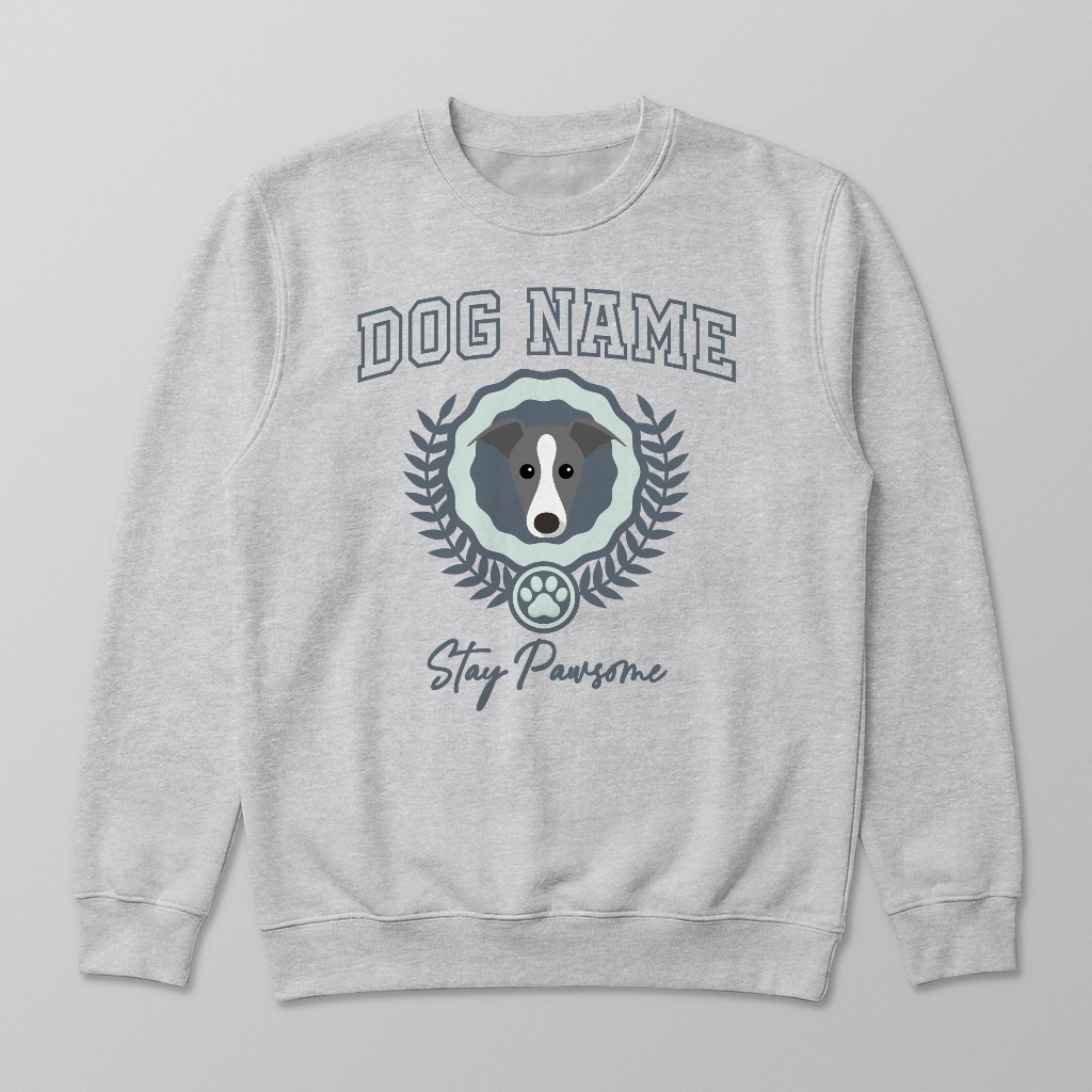 Stay Pawsome: Personalized {breedFullName} Sweatshirt