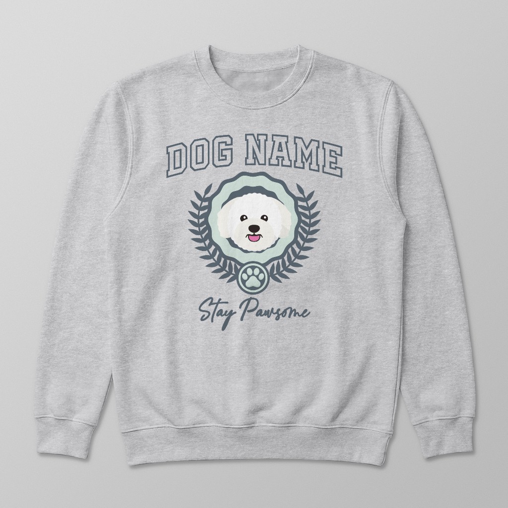 Stay Pawsome: Personalized {breedFullName} Sweatshirt