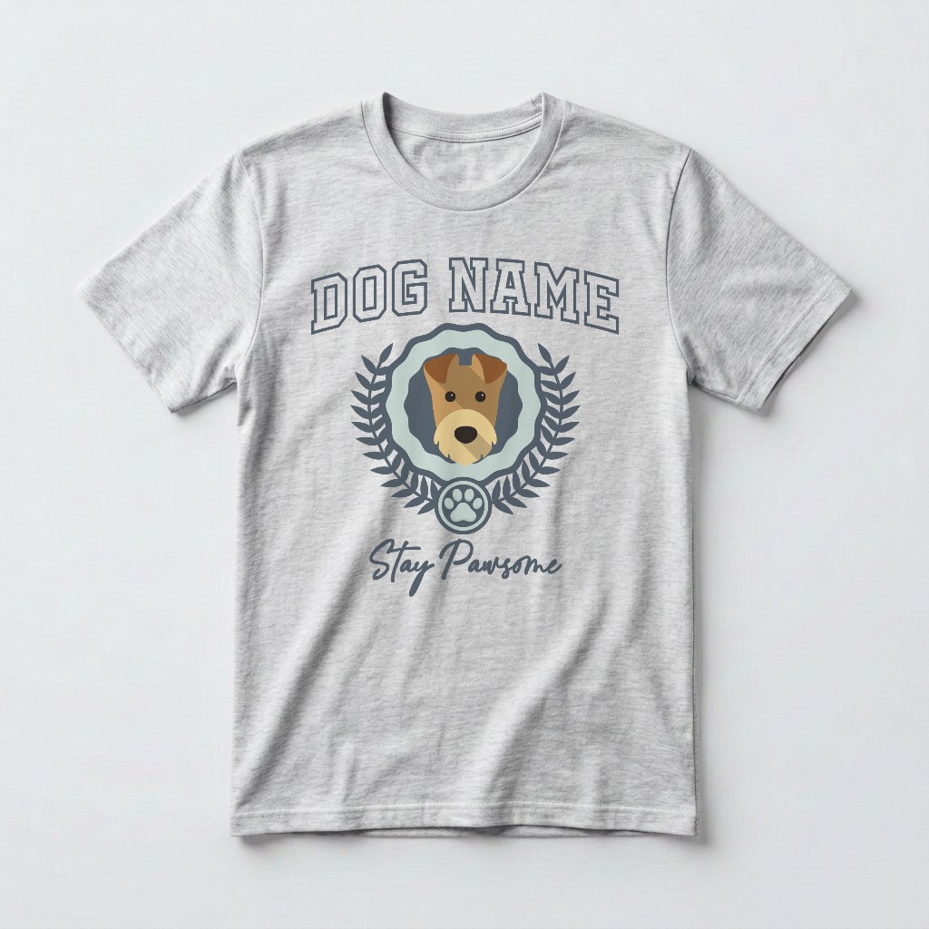Stay Pawsome: Personalized {breedFullName} T-Shirt