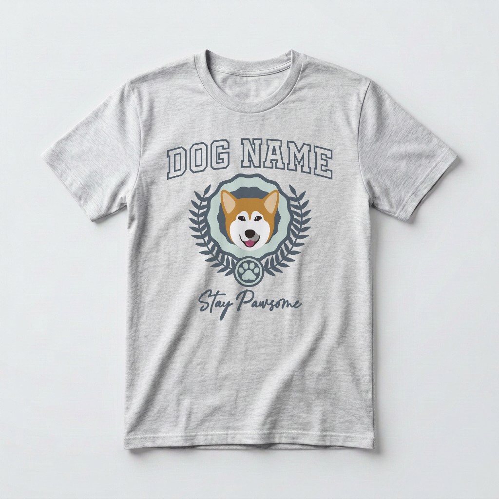 Stay Pawsome: Personalized {breedFullName} T-Shirt