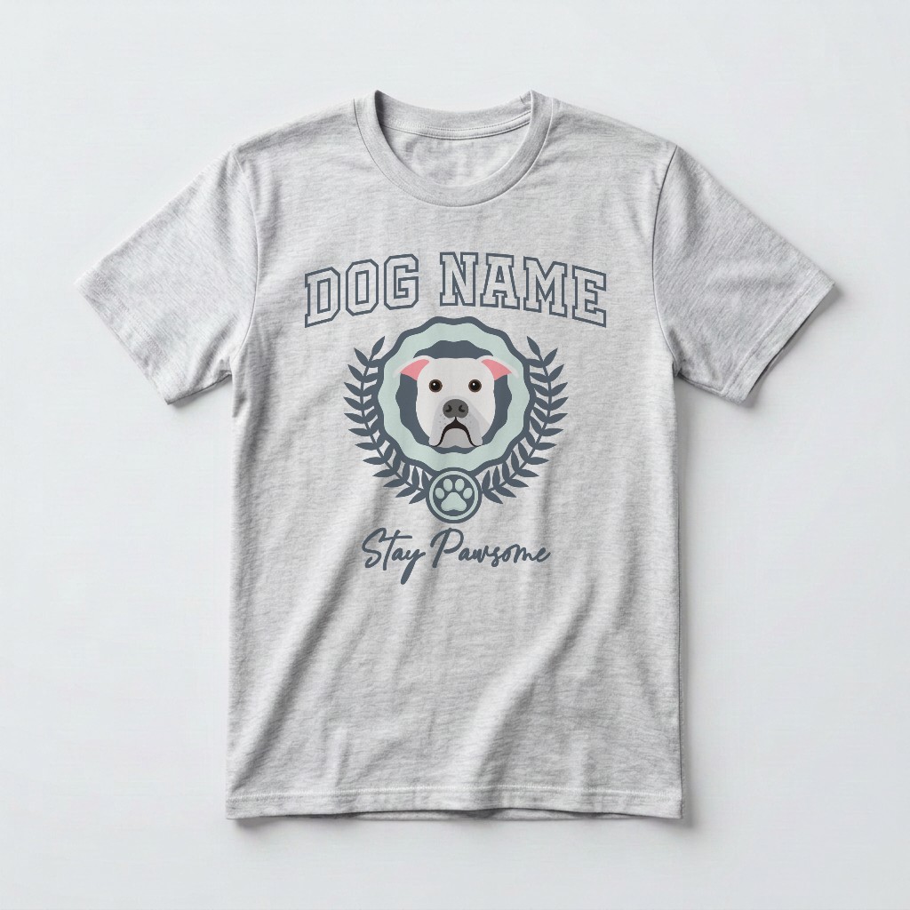Stay Pawsome: Personalized {breedFullName} T-Shirt