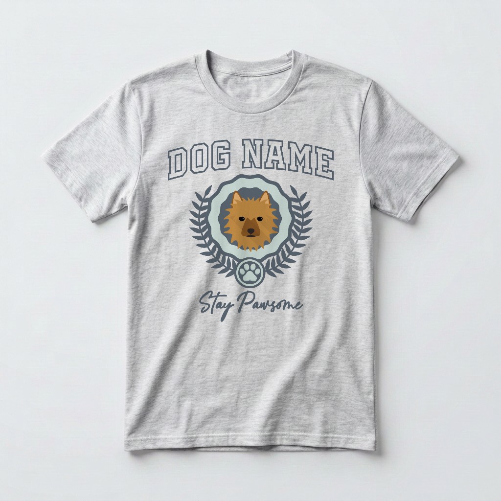 Stay Pawsome: Personalized {breedFullName} T-Shirt