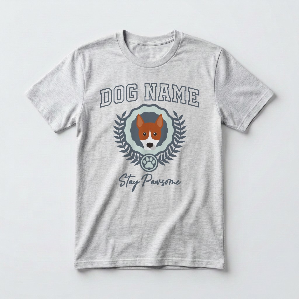 Stay Pawsome: Personalized {breedFullName} T-Shirt