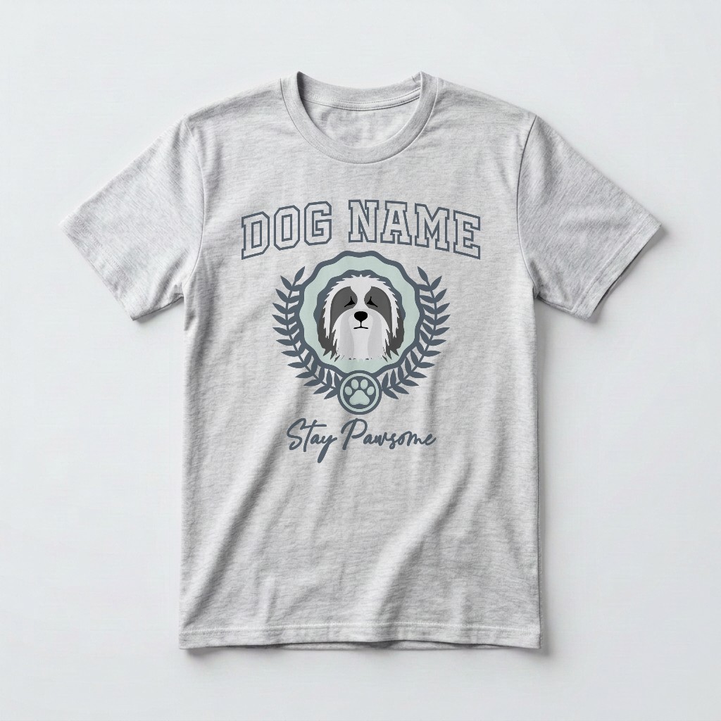 Stay Pawsome: Personalized {breedFullName} T-Shirt