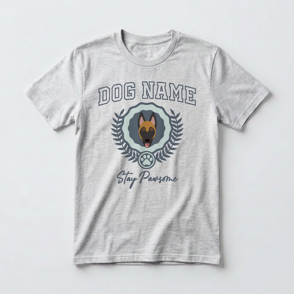 Stay Pawsome: Personalized {breedFullName} T-Shirt