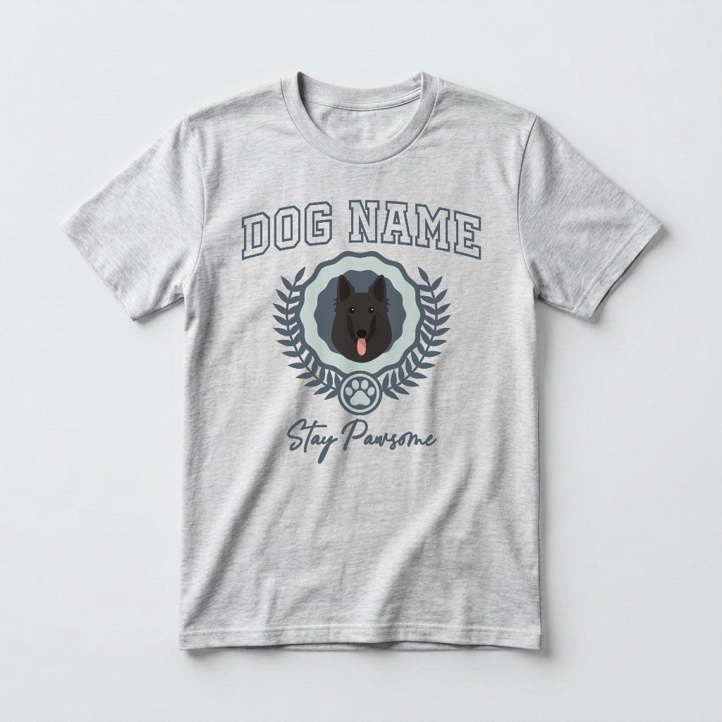 Stay Pawsome: Personalized {breedFullName} T-Shirt