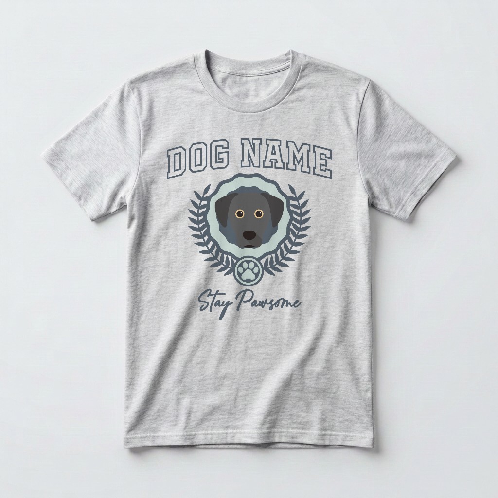 Stay Pawsome: Personalized {breedFullName} T-Shirt