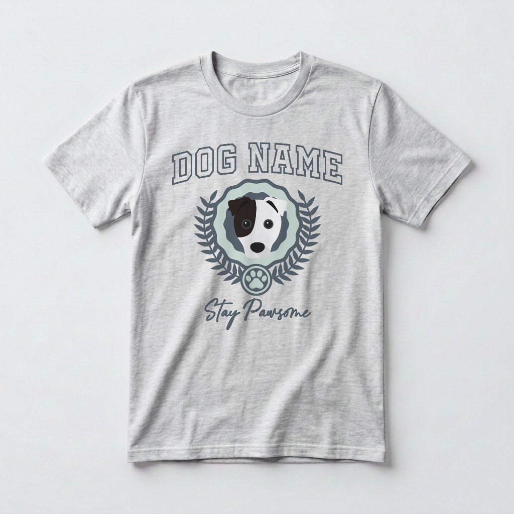 Stay Pawsome: Personalized {breedFullName} T-Shirt
