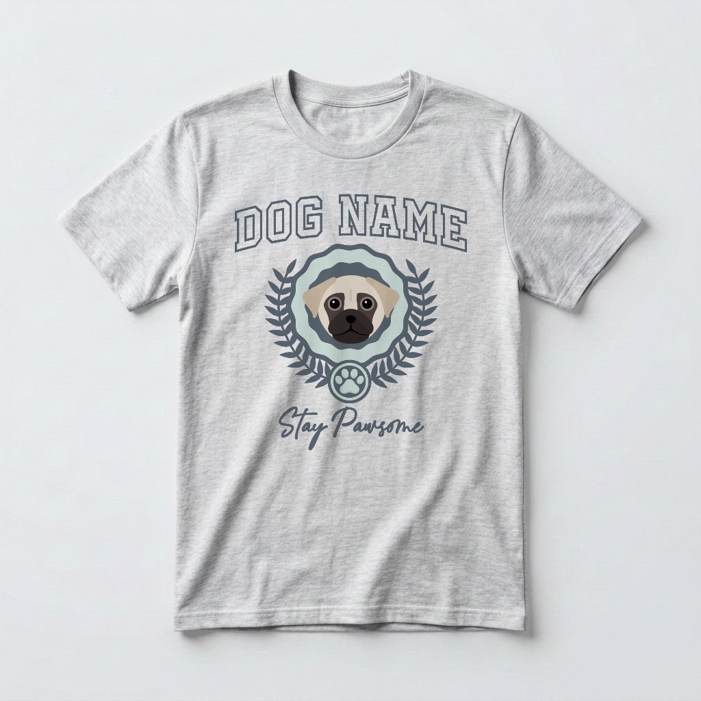 Stay Pawsome: Personalized {breedFullName} T-Shirt